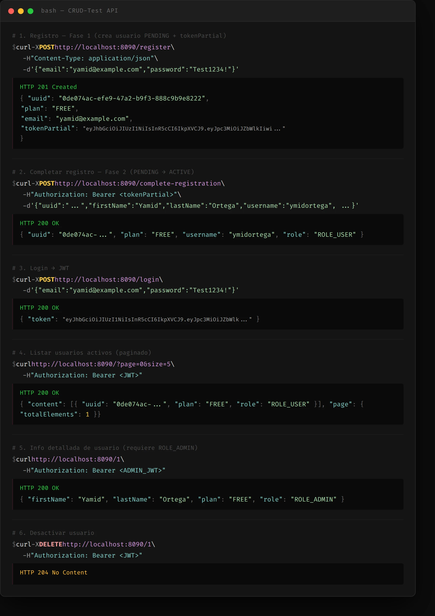 CRUD-Test — API de Usuarios con Autenticación JWT